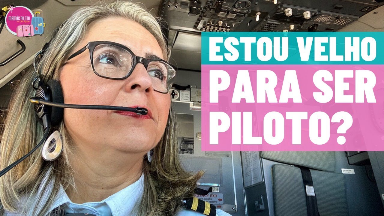 Existe limite de idade para ser PILOTO? #shorts .1