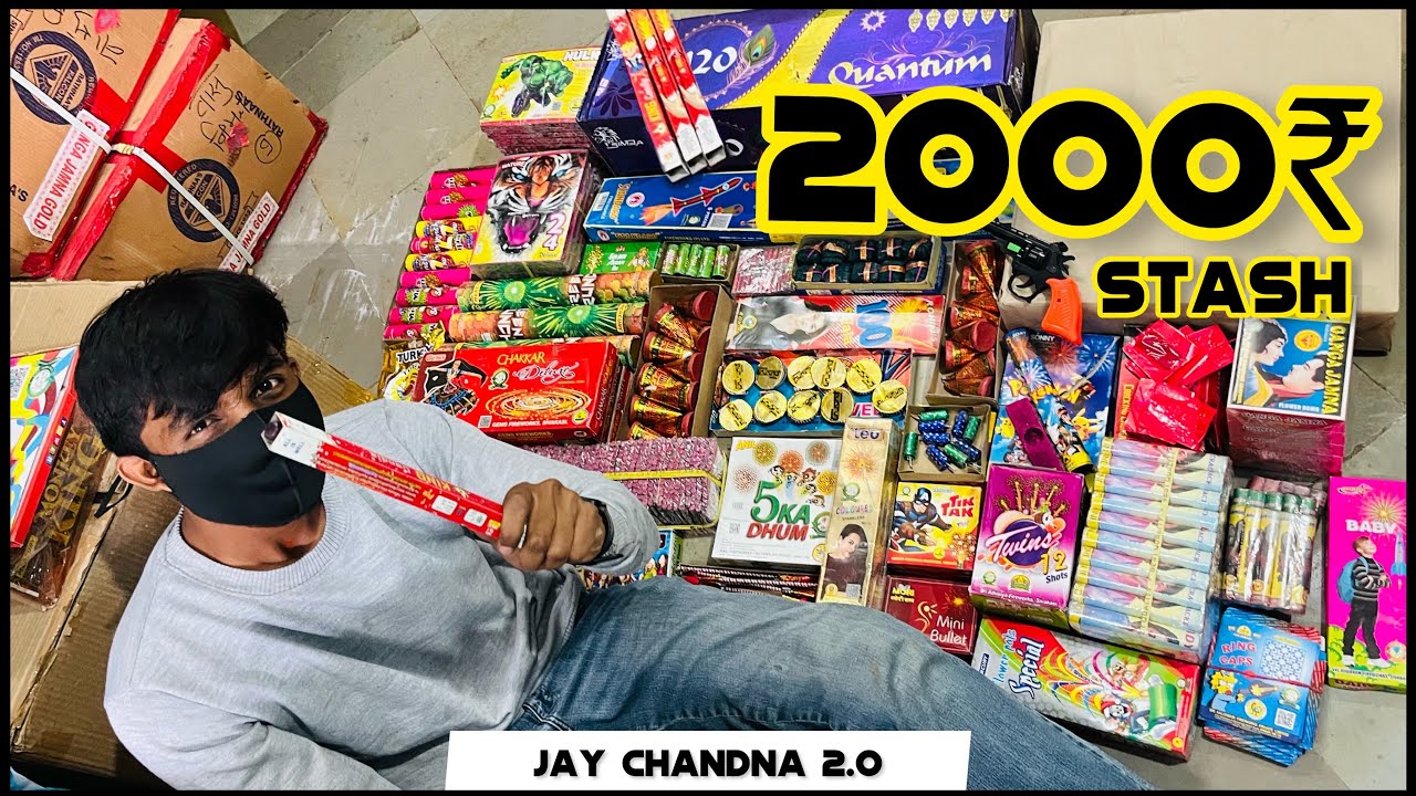 DIWALI CRACKERS STASH IN 2000₹ | diwali cracakers 2023 | diwali 2023 