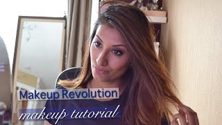 Makeup Revolution Makeup Tutorial | I Heart Chocolate Palette