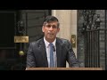 Sunak: Parlamentsval i Storbritannien den 4 juli