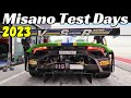 Kateyama Test Day at Misano Circuit, March 10/11,  2023 - Huracan GT3 EVO2, AMG GT3, Porsche 992 GT3