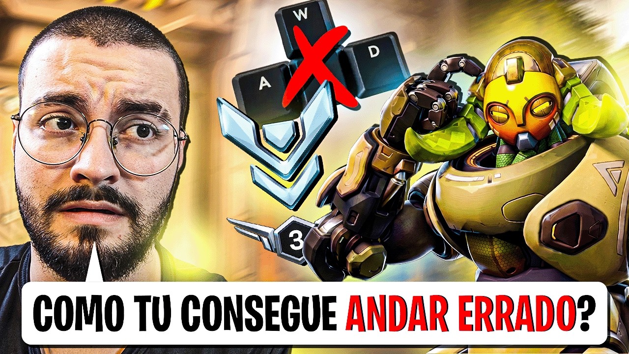 ANALISEI um PLATINA que ANDA ERRADO! | Overwatch