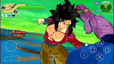 New  dbz ttt mod goku sssj4 ultimate  attack