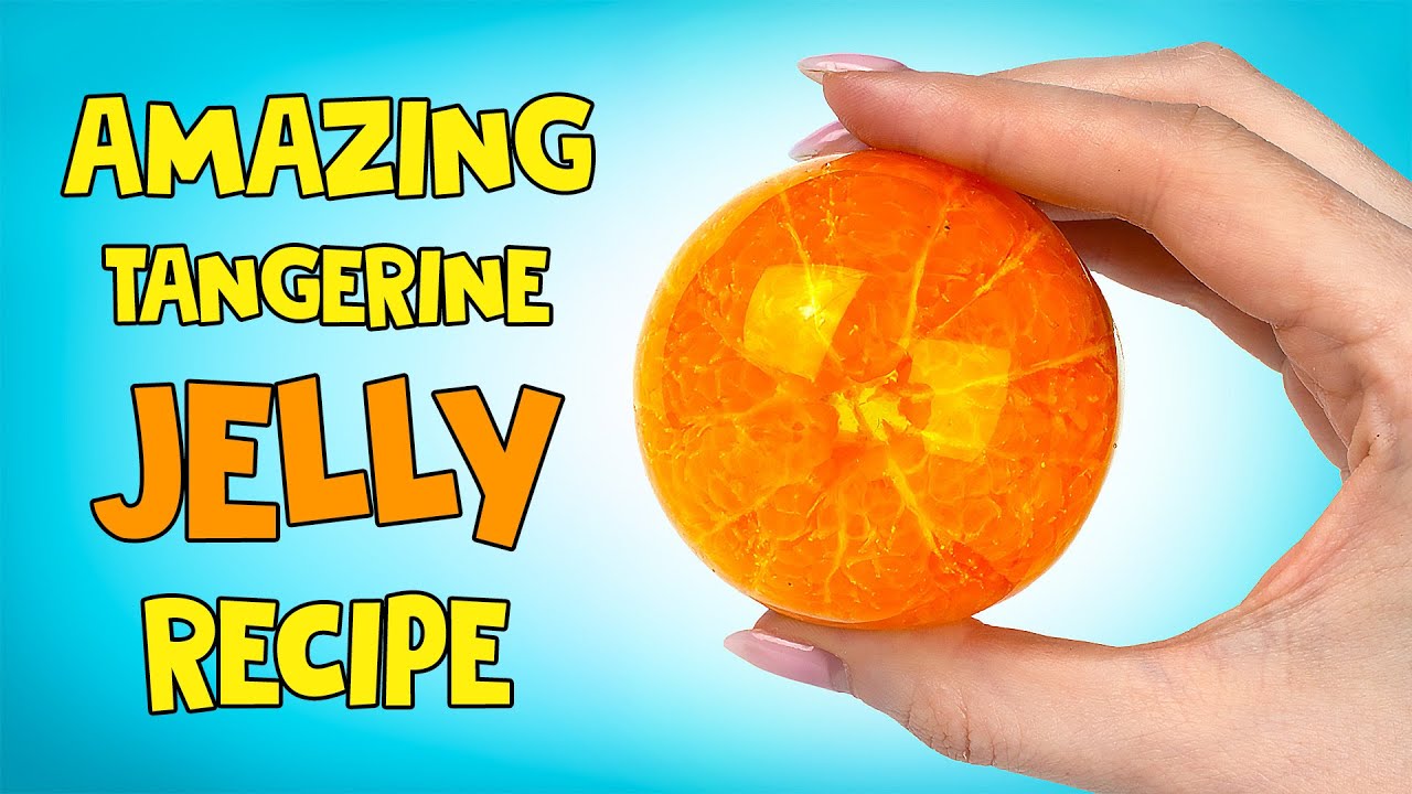 ⁣Yummy And Easy | Making Jelly Tangerines At Home!