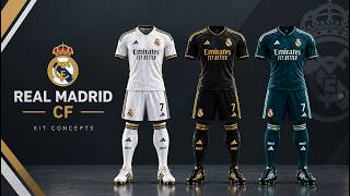 🔥 Real Madrid 2026/27 Concept Kits 🥶🤍 | Home, Away & Third Kit Design