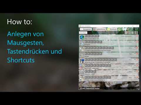 Gesten - Anlegen