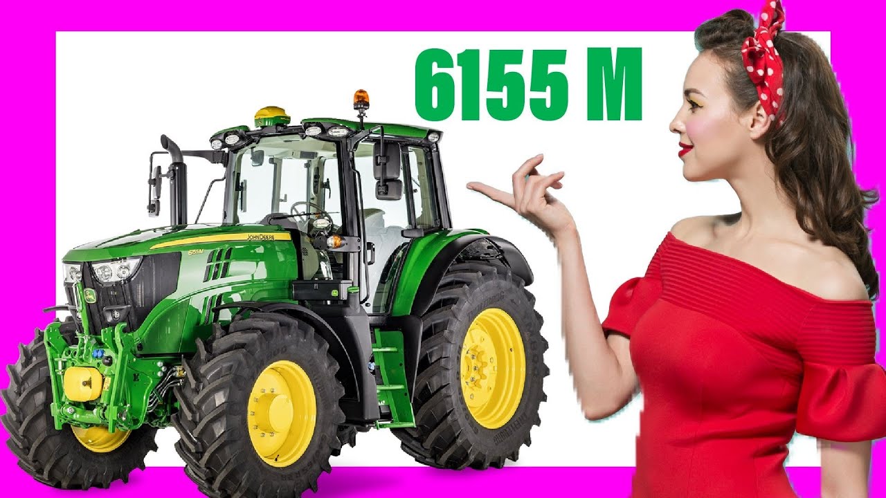 JOHN DEERE 6155 M 🚜 [New tractor 2021] 🌽 