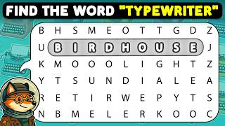 🦊🔍 Word Search Game | Only 5% Can Find Them All! 🔎🦊 | Word Search Puzzle