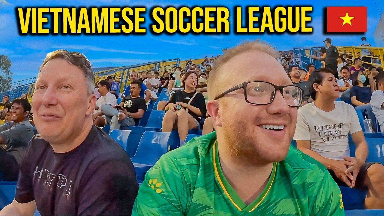 I INFILTRATED an INTENSE Vietnamese Football League Match!