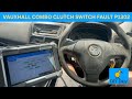 Vauxhall Combo clutch switch fault P1302 Transmission self learn malfunction