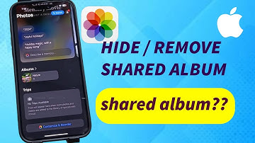 iPhone 16 & 16 Pro Max : How to Hide or Remove Shared Albums from Photo App on iPhone 16 & 16 Pro Ma