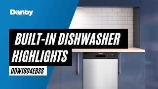 Danby Built-in Dishwashers Highlight - DDW1804EBSS