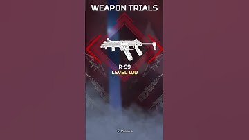 Unlocking the Level 100 R99 in Apex Legends #shorts