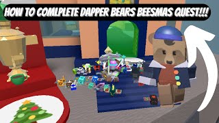 HOW TO COMPLETE DAPPER BEARS BEESMAS QUEST - Planters and Nectar! - Bee Swarm Simulator Roblox!