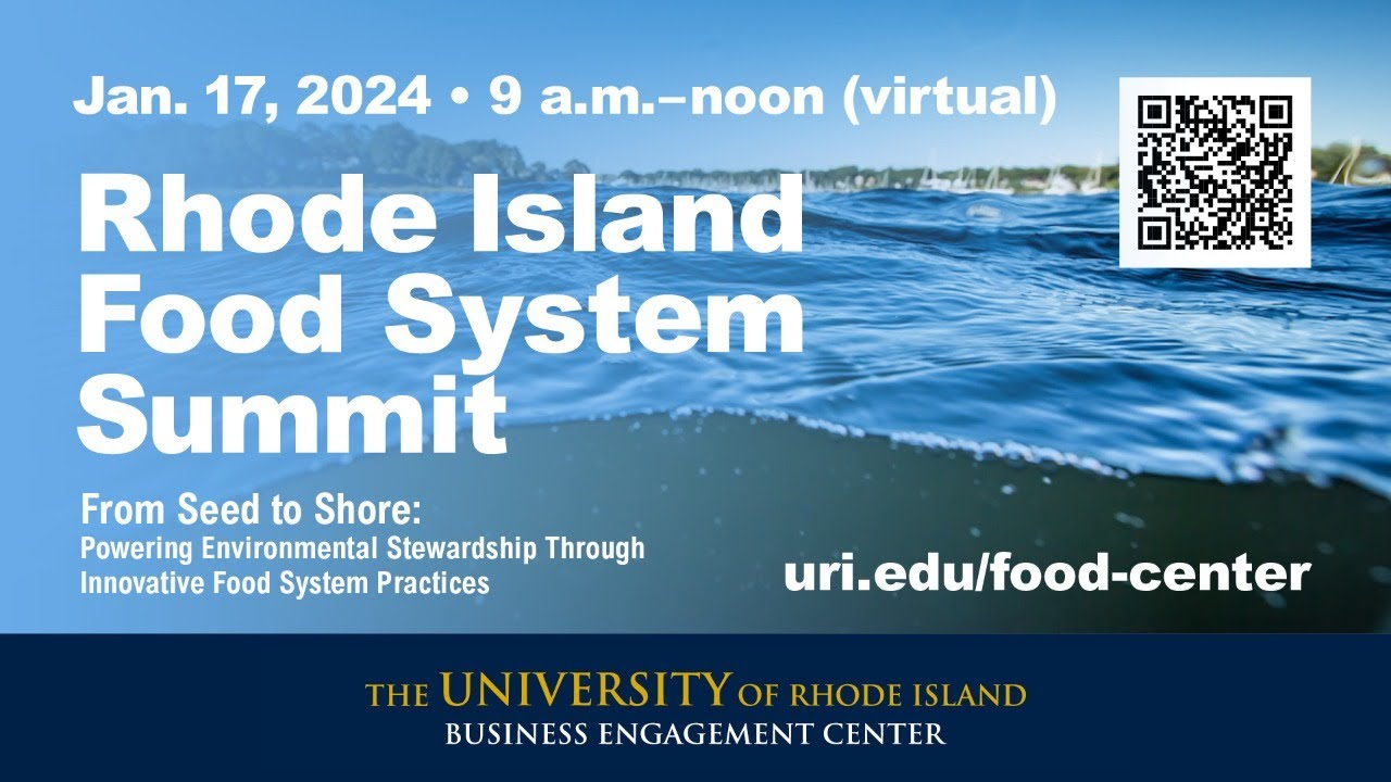 2024 Rhode Island Food System Summit From Seed to Shore YouTube