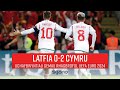 Latvia Wales goals and highlights