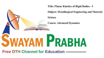 Planar Kinetics of Rigid Bodies - I