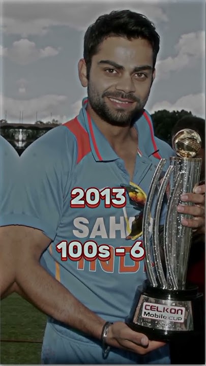 Virat Kohli Century in Every calendar year 😈😍 #shorts #cricket # Virat Kohli Century in Every calendar year 😈😍 #shorts #cricket #