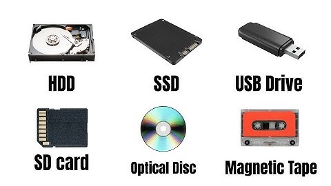 Every Type of Data Storage Explained in 2 minutes!