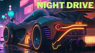 Neon Overpass 🌃 | Melodic Techno Night Drive Through Neon City