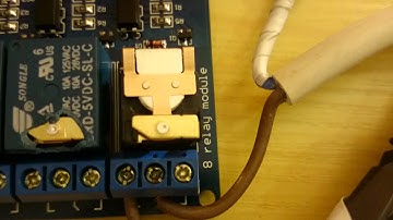 Arduino UNO + 5V 8 Channel Relay Module Board (How a relay works)