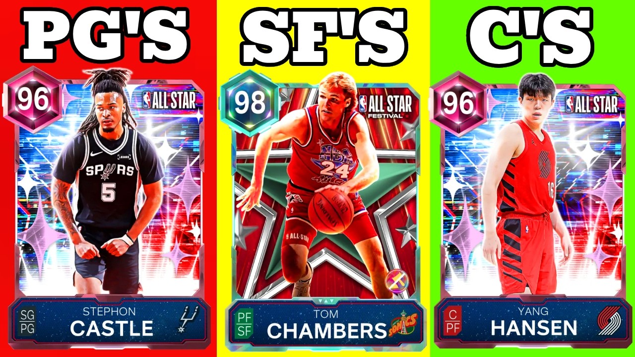 *UPDATED* TOP 5 MUST HAVE CARDS AT EACH POSITION IN NBA 2K26 MYTEAM!