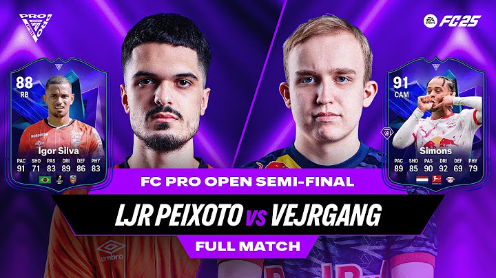 One of the best games of the season! | LJR Peixoto v Vejrgang | FC Pro Open | Full Match