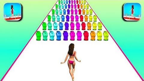 Clothes Run 3D in New Lewels Mobile Game Walkthrough Update All Trailler iOS,Android Gameplay