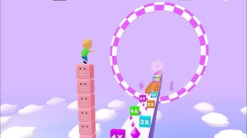 Cube Surfer Gameplay Level 184 To 188 Walkthrough (IOS Android) Gameplay