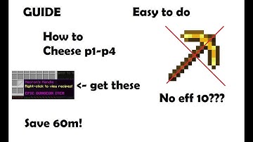 How to get into every f7 phase early WITHOUT eff 10 (Hypixel Skyblock)