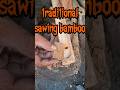 traditional bamboo fire saw #firemaking #primitivefire #survival #bushcraft