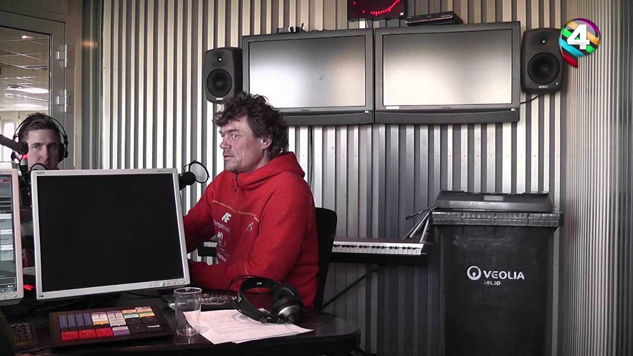 P4 - Radiofrokost - Lars Monsen skremmes i studio