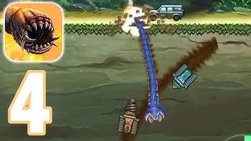 Death Worm - Gameplay Walkthrough Part 4 (iOS,Android)