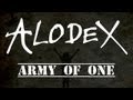 ALODEX - Army of One  [Lyric Video]