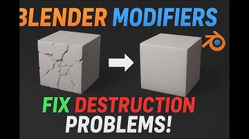 "How to Fix Modifier Destruction Problems in Blender"