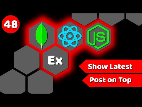 #48 Showing latest post on top | Instagram clone | MERN stack tutorial