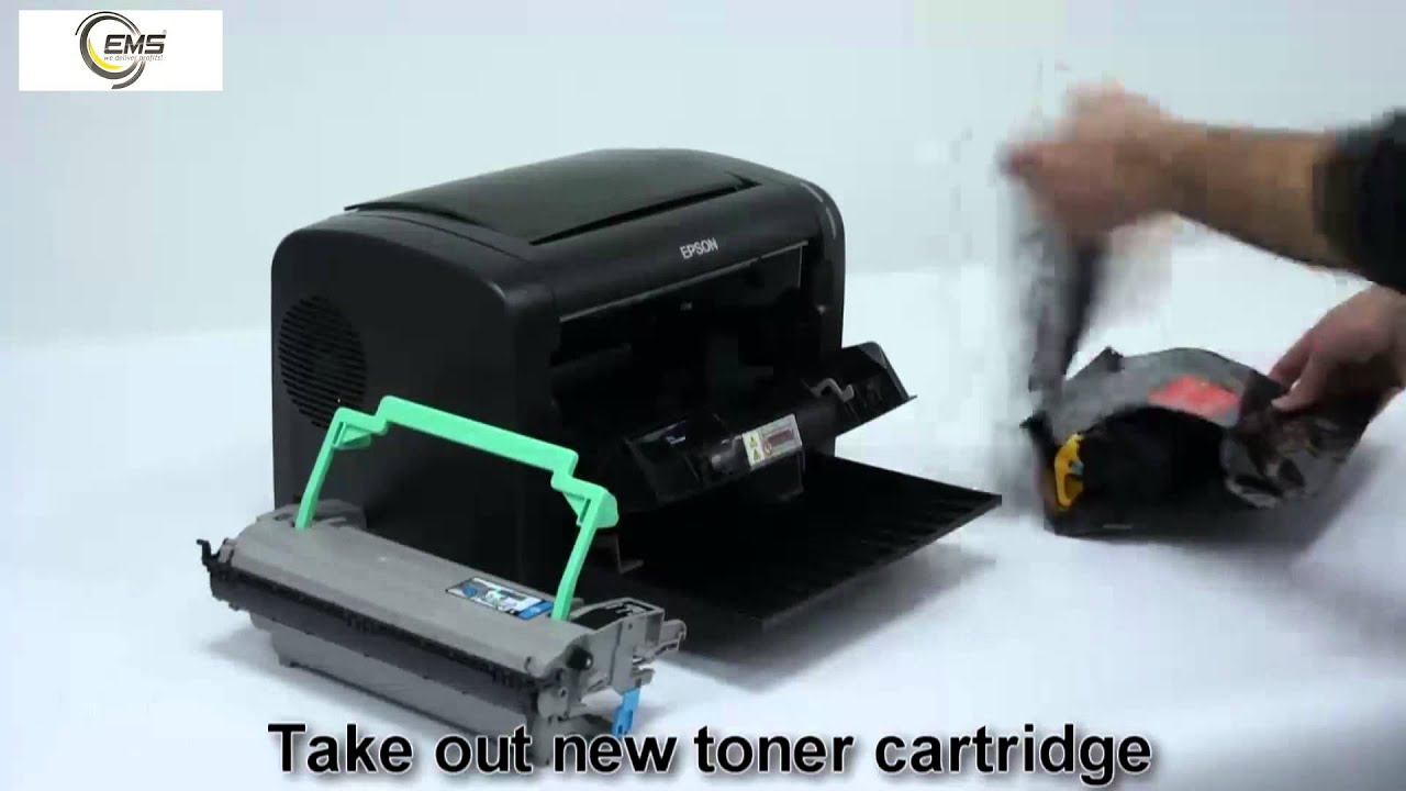 Epson AcuLaser M1200 Toner Cartridge Replacement - user guide (7331A)