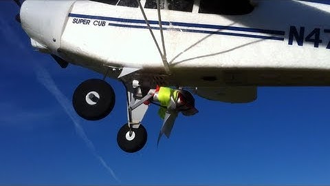 RC CWR HobbyZone Super Cub Aerial Drop Module 101