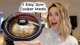 5 EASY SLOW COOKER MEALS | SLOW COOKER RECIPES | Kerry Whelpdale screenshot 5