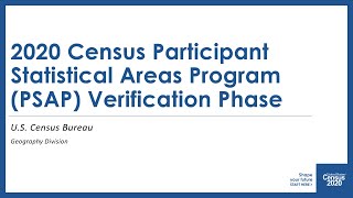 PSAPV 1: Overview of the PSAP Verification Phase
