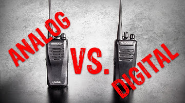 Digital vs Analog Two Way Radio Comparison