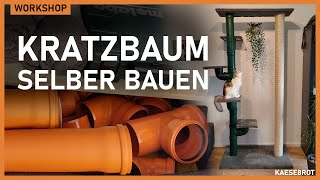 Einen XXL Kratzbaum selber bauen [Anleitung]