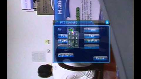 How to Use DVR Config PTZ Camera Tour Function