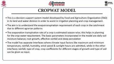 M-10. Catchment Modeling-III