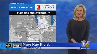 Chicago Weather: Flurries End Overnight