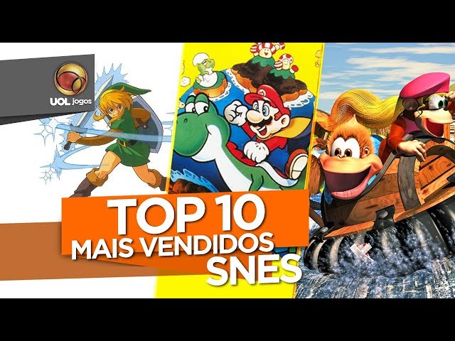 Os 10 jogos mais vendidos do Super Nintendo de todos os tempos