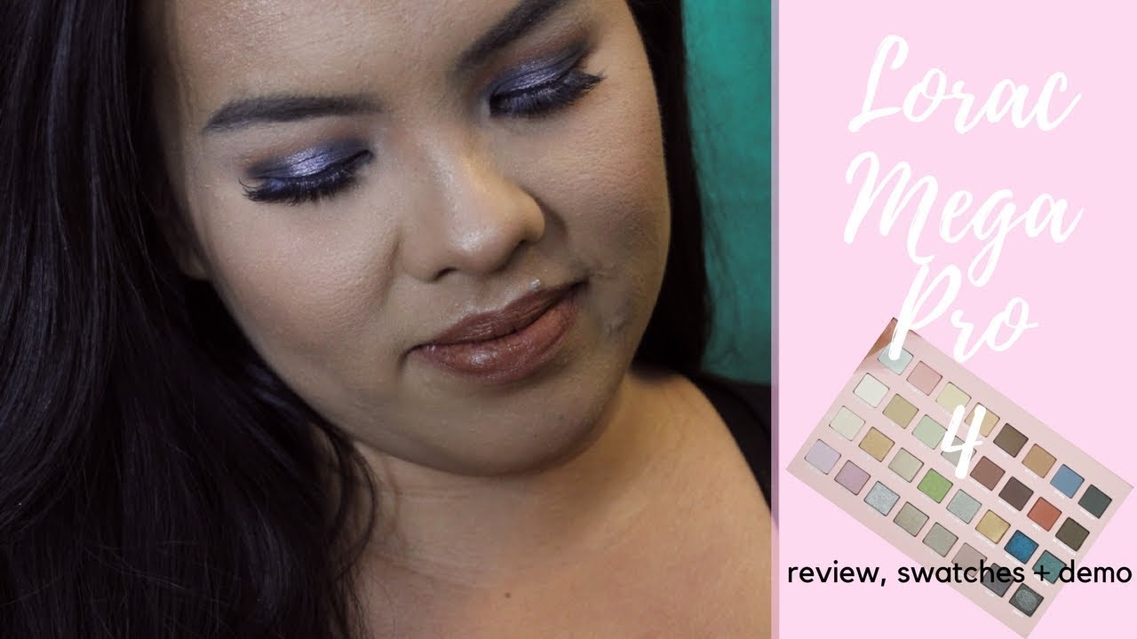 LORAC MEGA PRO 4 REVIEW + SWATCHES + DEMO - IS IT WORTH IT? | Louise Whitney