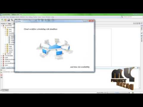 Cloud workflow scheduling with deadlines & time slot availability | Final Year Projects 2016 - 2017