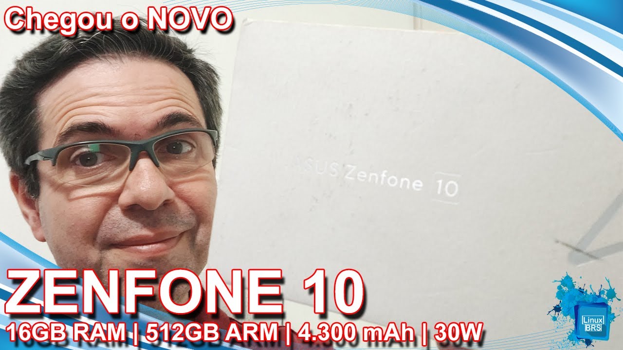 Chegou o NOVO - Asus Zenfone 10 - Unboxing e primeiras impressões