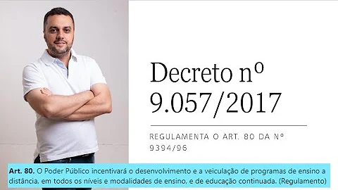 O que diz a LDB sobre o ensino a distância?